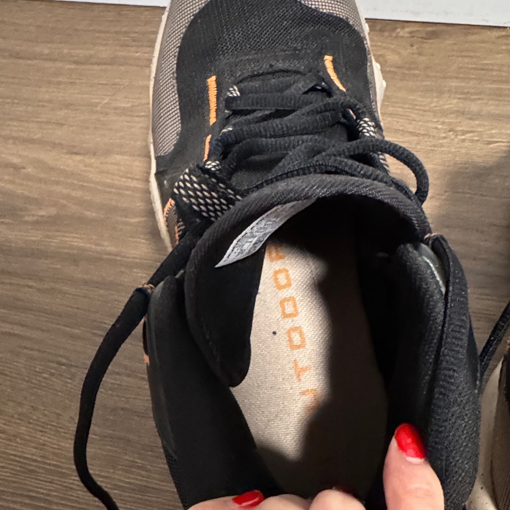 Under Armour Black and Tan Athletic Shoes - Picture 7 of 10
